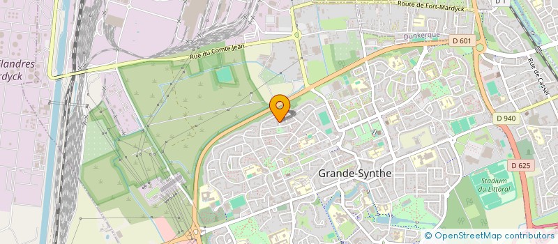 localisation de l'entreprise MONSIEUR ABDALLAH MESBAH  GRANDE-SYNTHE