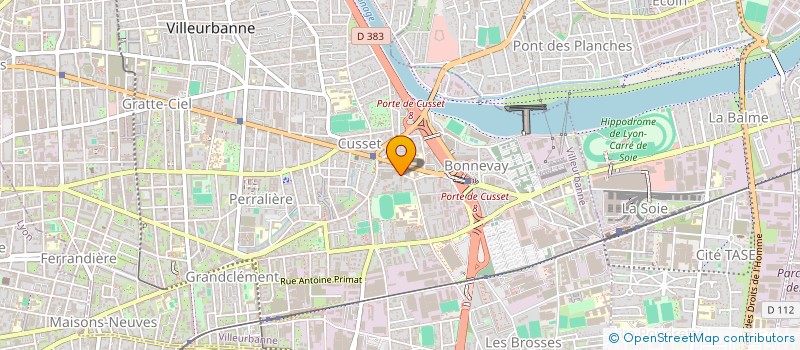 localisation de l'entreprise MONSIEUR ABDALLAH MOHAMED ABDALLAH  VILLEURBANNE