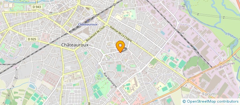 localisation de l'entreprise MONSIEUR ABDALLAH MOHAMED AHMED à CHATEAUROUX