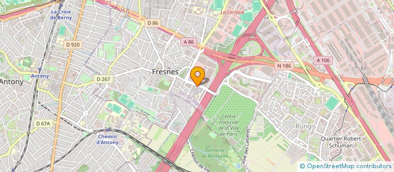 localisation de l'entreprise MONSIEUR ABDALLAH MOINDJIE  FRESNES