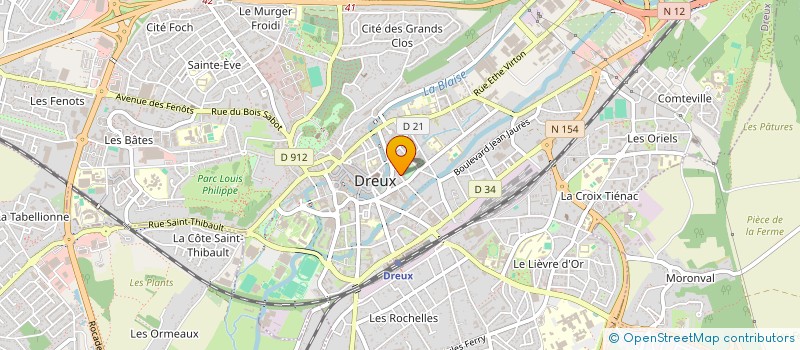localisation de l'entreprise MONSIEUR ABDALLAH OUALI à DREUX