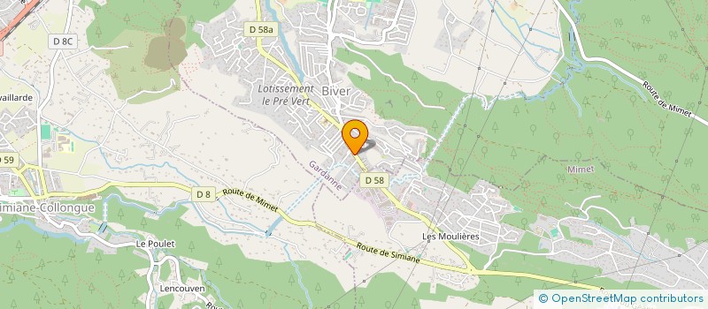 localisation de l'entreprise MONSIEUR ABDALLAH OUFAR  GARDANNE
