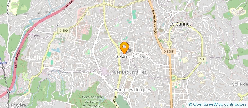 localisation de l'entreprise MONSIEUR ABDALLAH OUNISSI à LE CANNET