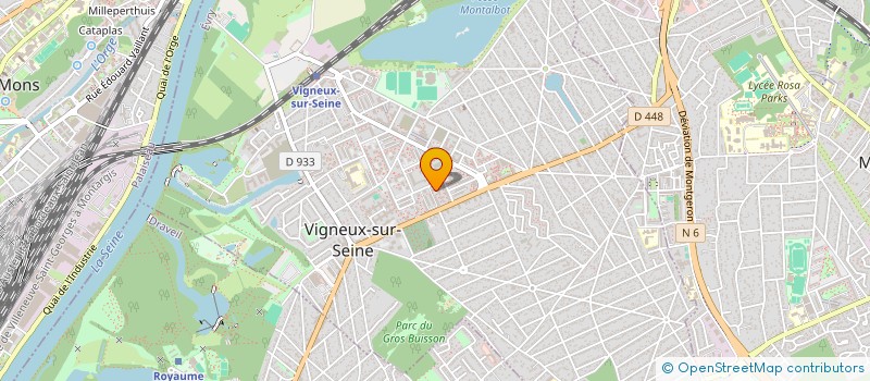 localisation de l'entreprise MONSIEUR ABDALLAH SADI-CHERIF à VIGNEUX-SUR-SEINE