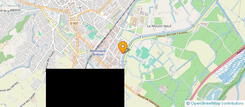 localisation de l'entreprise MONSIEUR ABDALLAH SAWADOGO à MANOSQUE