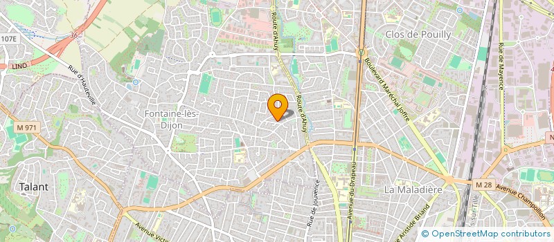 localisation de l'entreprise MONSIEUR ABDALLAH SEDRAT à FONTAINE-LES-DIJON