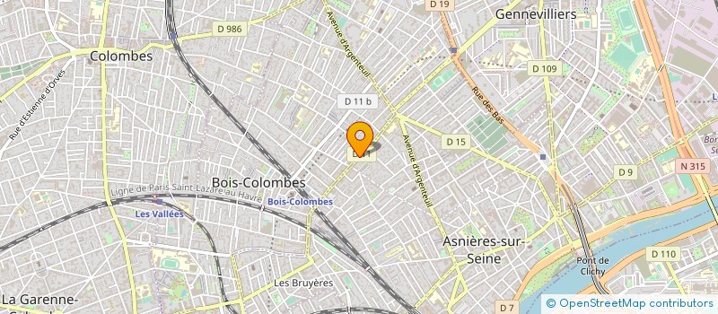 localisation de l'entreprise MONSIEUR ABDALLAH SEGHEIR à BOIS-COLOMBES