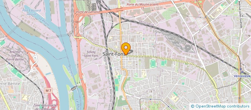 localisation de l'entreprise MONSIEUR ABDALLAH SLITANE  SAINT-FONS