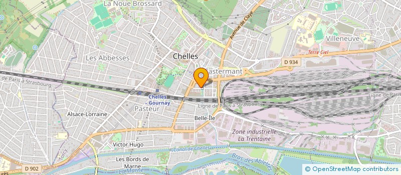 localisation de l'entreprise MONSIEUR ABDALLAH SOUK  CHELLES