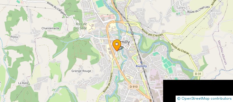 localisation de l'entreprise MONSIEUR ABDALLAH YACINE  RUMILLY