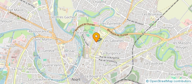 localisation de l'entreprise MONSIEUR ABDALLAH YACUB ADAM  NIORT