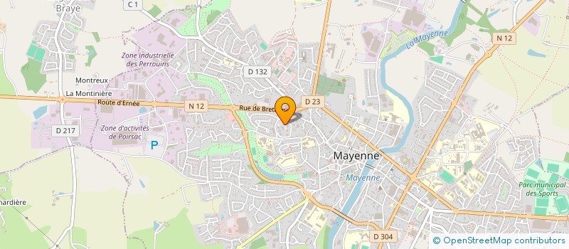 localisation de l'entreprise MONSIEUR ABDALLAH YAHIA ABDALLAH  MAYENNE