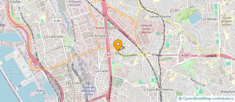 localisation de l'entreprise MONSIEUR ABDALLAH YVES à MARSEILLE