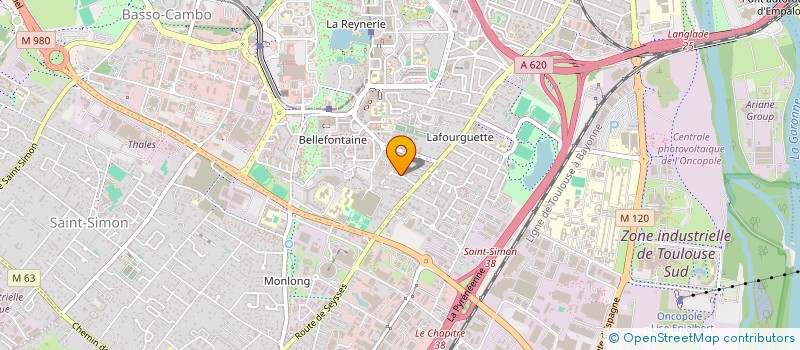 localisation de l'entreprise MONSIEUR ABDALLAH ZIDANE à TOULOUSE