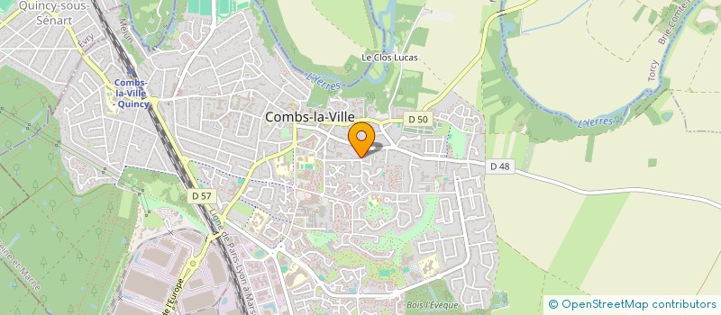 localisation de l'entreprise MONSIEUR ABDALLHA MIRZA  COMBS-LA-VILLE