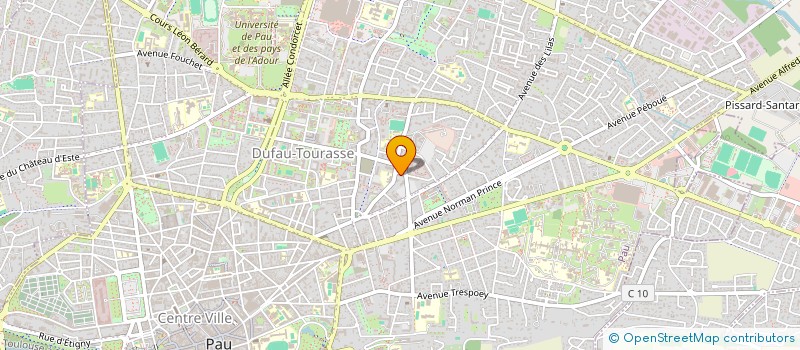 localisation de l'entreprise MONSIEUR ABDALMALAK MEGUIRECHE à PAU