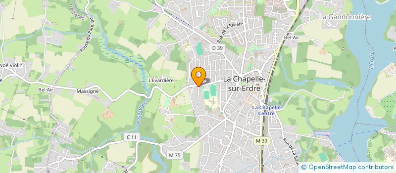 localisation de l'entreprise MONSIEUR ABDALMOUTI SABOUH à LA CHAPELLE-SUR-ERDRE