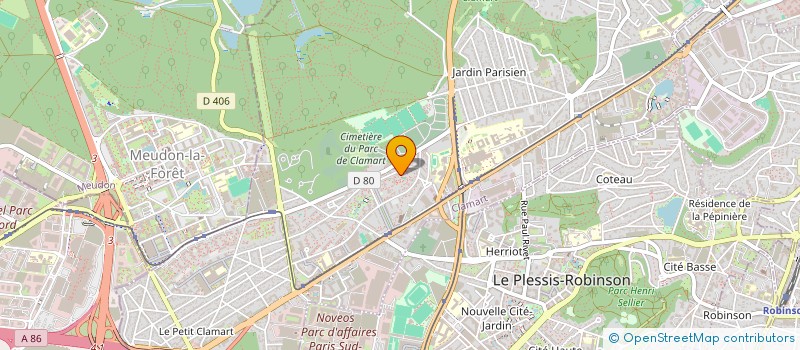 localisation de l'entreprise MONSIEUR ABDALRAHMAN ALKURDI à CLAMART