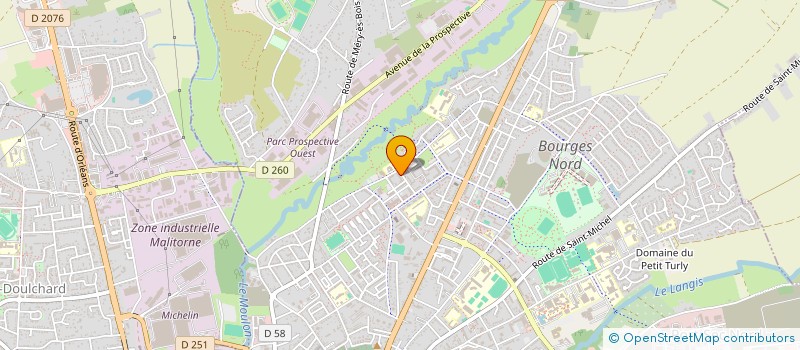 localisation de l'entreprise MONSIEUR ABDALRHMAN NOREEN HAMDOUN  BOURGES