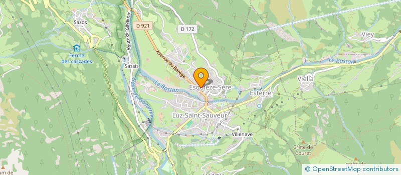 localisation de l'entreprise MONSIEUR ABDANAIM AFFDAL  LUZ-SAINT-SAUVEUR