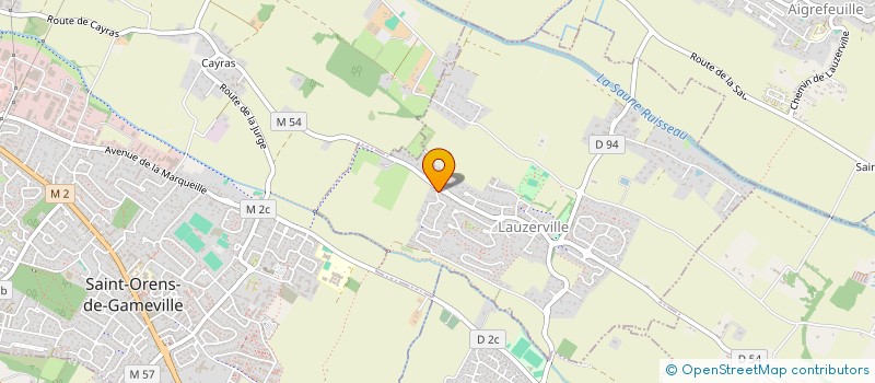 localisation de l'entreprise MONSIEUR ABDARAOUF GUETTAT à SAINT-ORENS-DE-GAMEVILLE