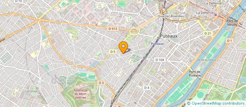 localisation de l'entreprise MONSIEUR ABDARRAHMANE CAMARA à SURESNES