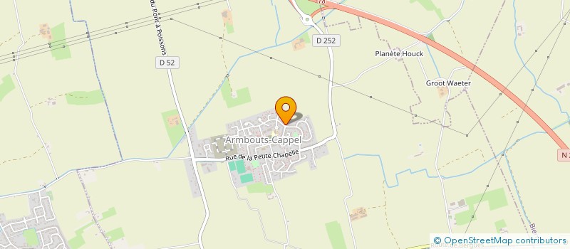 localisation de l'entreprise MONSIEUR ABDE DAOUDI  ARMBOUTS-CAPPEL