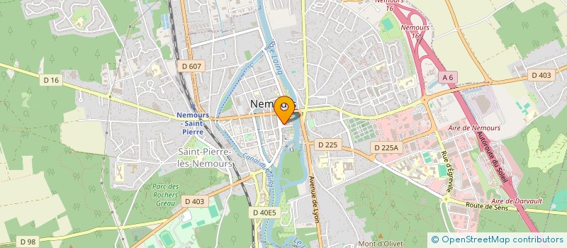 localisation de l'entreprise MONSIEUR ABDE-NAJIM HABBOUR  NEMOURS