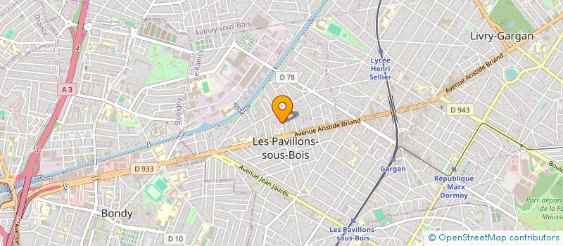 localisation de l'entreprise MONSIEUR ABDE SBAI à LE BOURGET