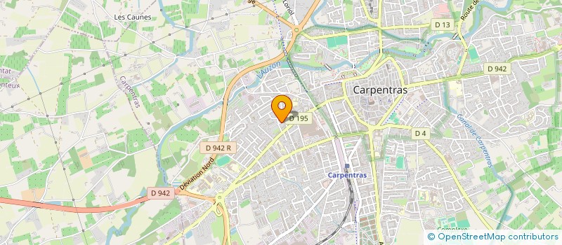 localisation de l'entreprise MONSIEUR ABDEASSAMADE IKAN à CARPENTRAS