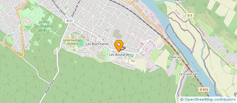 localisation de l'entreprise MONSIEUR ABDEELILAH DAHNAOUI  GAILLON