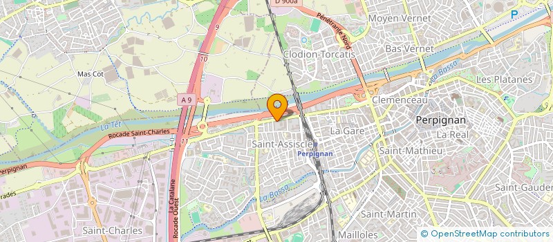 localisation de l'entreprise MONSIEUR ABDEHAFID HAYDOUR HAIDOUR  PERPIGNAN