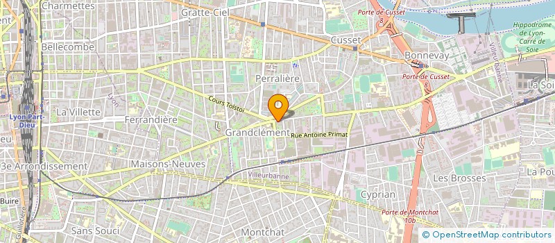 localisation de l'entreprise MONSIEUR ABDEHAKIM BOUDAOUD à VILLEURBANNE