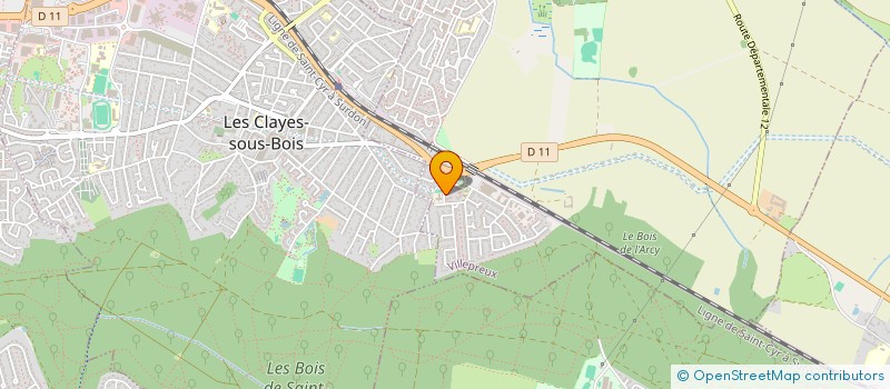 localisation de l'entreprise MONSIEUR ABDEKERIM MOUSSA ABAKAR  VILLEPREUX