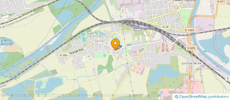 localisation de l'entreprise MONSIEUR ABDEL ADIM CHAIB  VARENNES-SUR-SEINE