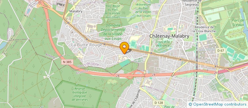 localisation de l'entreprise MONSIEUR ABDEL AIT AISSA  CHATENAY-MALABRY