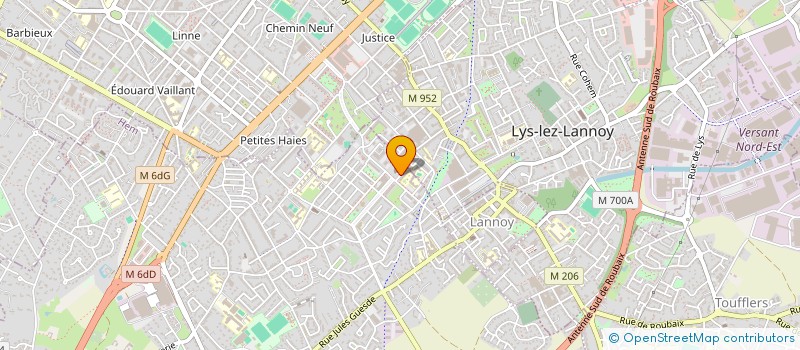 localisation de l'entreprise MONSIEUR ABDEL ALI BOUAKSA  HEM