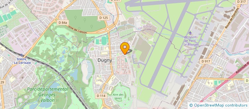 localisation de l'entreprise MONSIEUR ABDEL ALI EL KIHEL  DUGNY