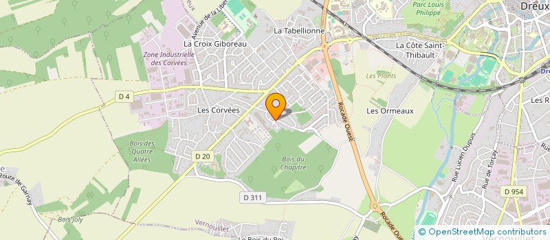 localisation de l'entreprise MONSIEUR ABDEL-AMINE AIGOUN  VERNOUILLET