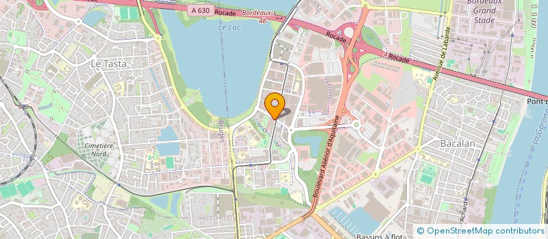 localisation de l'entreprise MONSIEUR ABDEL AZIZ BARRIMI  BORDEAUX