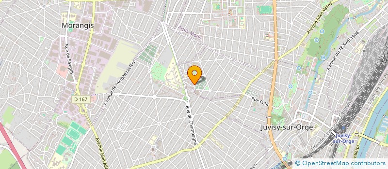 localisation de l'entreprise MONSIEUR ABDEL AZIZ COULIBALY à JUVISY-SUR-ORGE