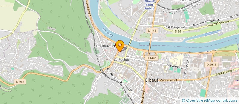 localisation de l'entreprise MONSIEUR ABDEL-AZIZ SISSOKO  LE PETIT-QUEVILLY