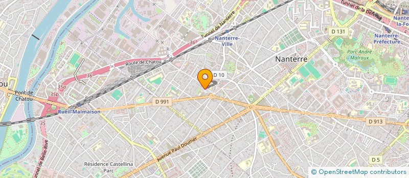 localisation de l'entreprise MONSIEUR ABDEL-BACET ARBIA à NANTERRE