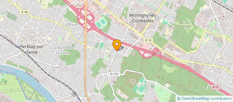 localisation de l'entreprise MONSIEUR ABDEL BASSAT BERREZAG  MONTIGNY-LES-CORMEILLES