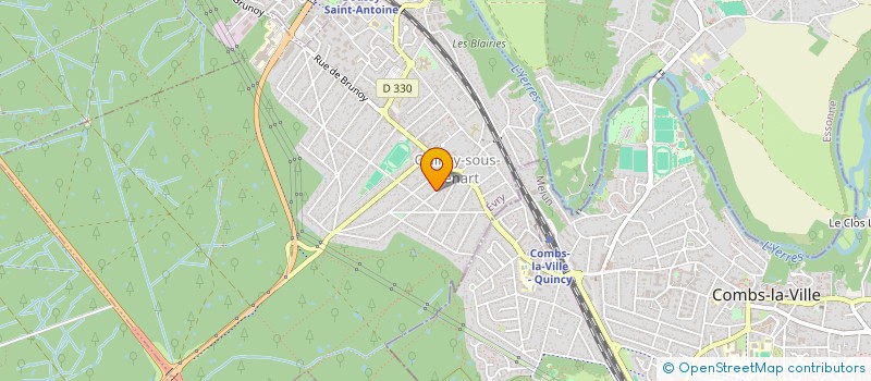 localisation de l'entreprise MONSIEUR ABDEL BEN BRAHIM  QUINCY-SOUS-SENART