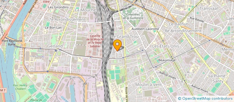 localisation de l'entreprise MONSIEUR ABDEL BENABDELOUED  LYON