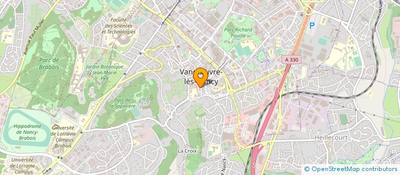 localisation de l'entreprise MONSIEUR ABDEL BENAMOR  VANDUVRE-LES-NANCY