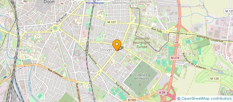 localisation de l'entreprise MONSIEUR ABDEL BERRABAH à DIJON