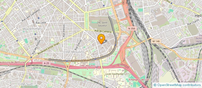 localisation de l'entreprise MONSIEUR ABDEL BOUDOUR  LILLE