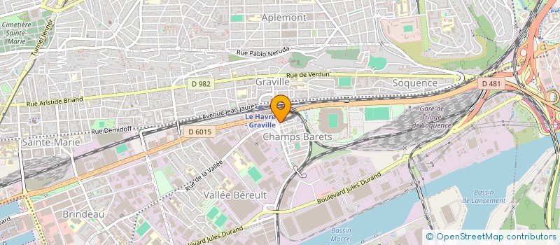 localisation de l'entreprise MONSIEUR ABDEL CAMARA à LE HAVRE